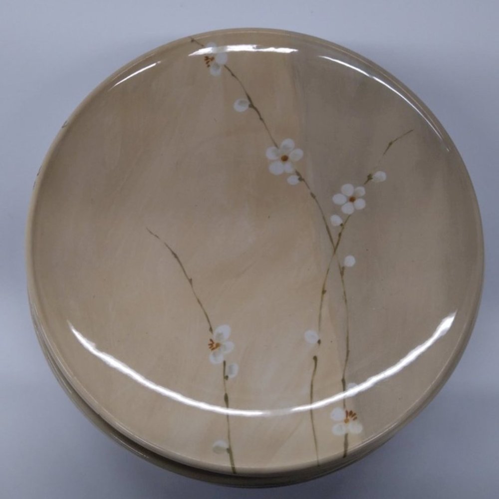 4 Royal Stafford Blossom Dinner Plates